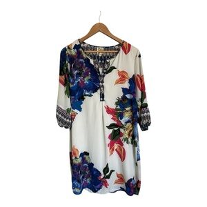 Fig & Flower Floral Print Women's Dress/Tunic